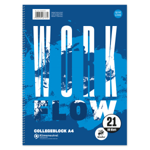 Collegeblock A4 - Lineatur 21