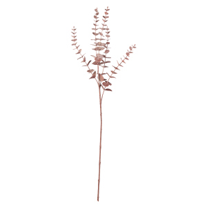 Eukalyptuszweig - ca. 73 cm - weinrot