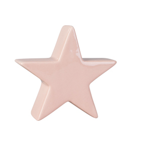 Stern rosa - aus Dolomit - ca. 15 x 5 x 14 cm