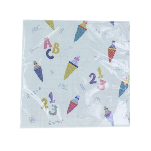 20 Servietten - Schulanfang - ca. 33 x 33 cm