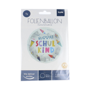 Folienballon - Schulanfang - Ø ca. 45 cm