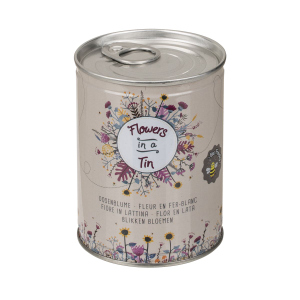 Dose mit Blumensamen