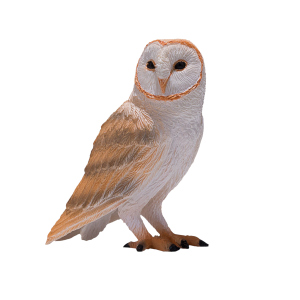 Besttoy - Schleiereule - sitzend - Spielfigur