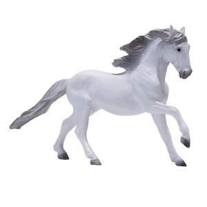 Besttoy - Farmland - Lusitano Hengst - weiß - Spielfigur