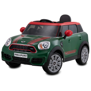 Kinder-Elektrofahrzeug - Mini Cooper Countryman- dunkelgrün 