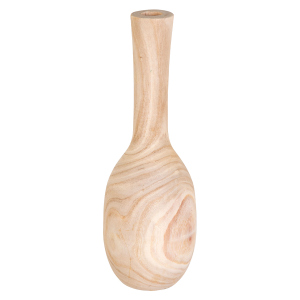 Vase - aus Holz - ca. 14 x 45  cm