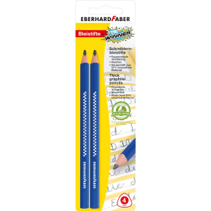 2 Schreiblernbleistifte - TRI Winner - Härte 2 B