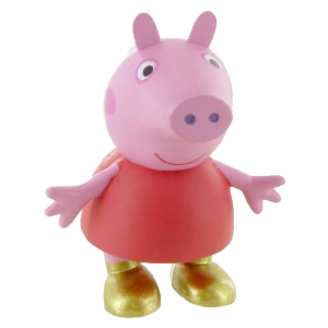 Peppa Wutz - Sammelfigur - Peppa mit goldenen Schuhen