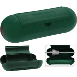 Schutzbox für Verlängerungskabel - grün