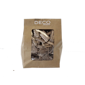Streudeko - Glitter Holzflakes - zartkupfer - ca. 500 ml