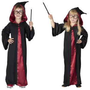 Kostüm - Zauberer - für Kinder - 3-teilig - verschiedene Größen