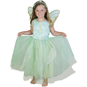 Kostüm - Grüne Blumenfee - für Kinder - 3-teilig - verschiedene Größen