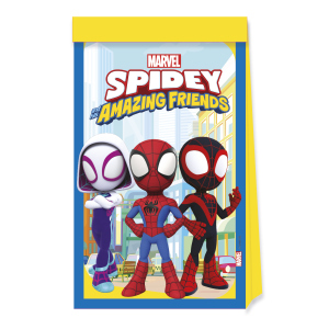 Spidey und seine Superfreunde - Partytüten- Papier - 4 Stück
