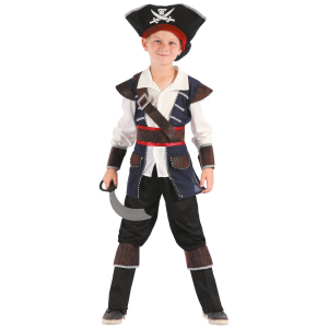 Kostüm - Kleiner Kapitän - für Kinder - verschiedene Größen
