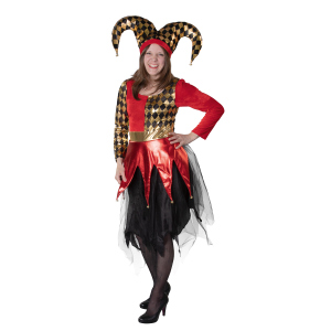 Kostüm - Clown für Erwachsene - 2 teilig -  verschiedene Größe