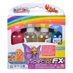 Aqua Gelz - Nachfüllset Spezial - Glitzer und Glow in the Dark