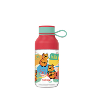 Quokka - Trinkflasche - rot- ca. 430 ml