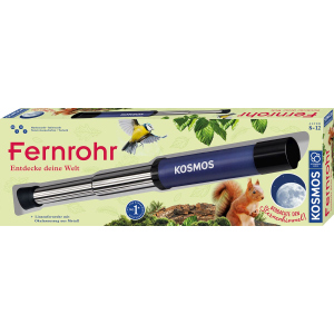 Fernrohr - Entdecke deine Welt - blau