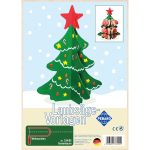 Laubsägevorlage Tannenbaum