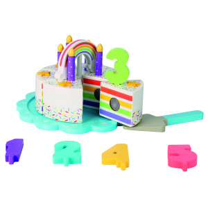 Geburtstagskuchen aus Holz