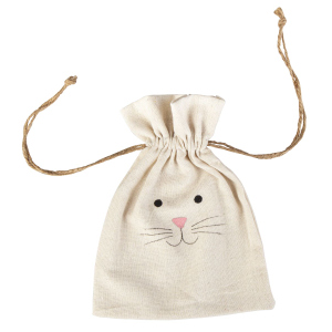 Geschenkbeutel - Ostern - aus Textil - ca. 18 x 24 cm