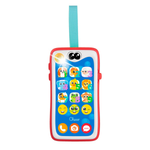 Smiley Smartphone - 2 Sprachen - Deutsch - Englisch