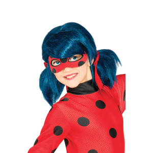 Miraculous - Perücke für Kinder - Einheitsgröße - blau