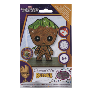 Marvel Guardians of the Galaxy - Crystal Art Buddies - Steckfigur Groot