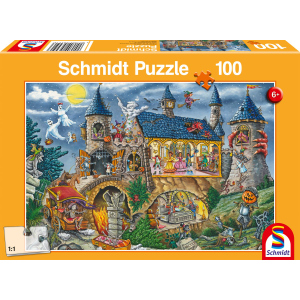 Puzzle - Geisterschloss - 100 Teile 