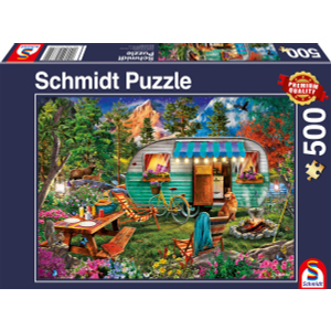 Puzzle - Camper Romantik - 500 Teile