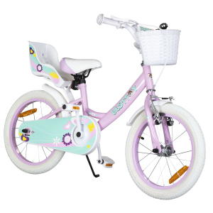 Fahrrad - rosa/türkis - 16 Zoll 