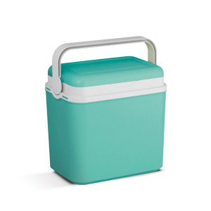 Kühlbox - 10 L - türkis - ca. 30 x 19 x 28 cm
