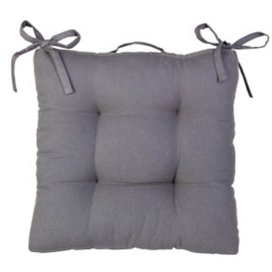 Stuhlkissen - anthrazit - ca. 40 x 40 cm