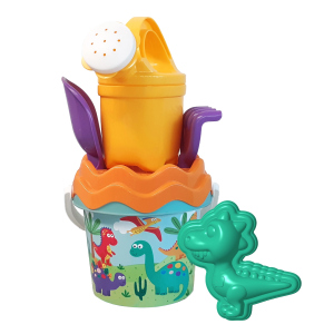 Sandeimergarnitur - Dino - 6-teilig - Eimer ca. 11 cm