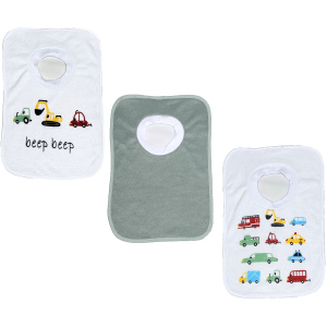 Schlupflätzchen- 3 Stück - mint