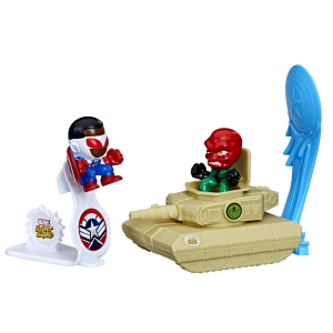 Marvel Stunt Squad - Spielset - Captain America vs. Red Skull 