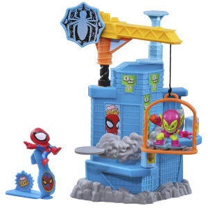 Marvel Stunt Squad - Schmetter-Kran Spielset