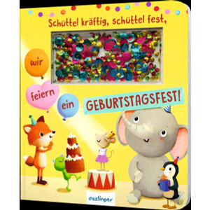 Schüttel kräftig, schüttel fest, wir feiern ein Geburtstagsfest!