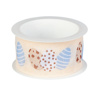 Dekoband - Ostern - ca. 200 x 4,0 cm - creme