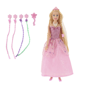 Besttoy - Modepuppe Lucy - mit langen Haaren - blond