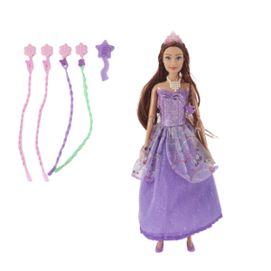 Besttoy - Modepuppe Lucy - mit langen Haaren - brünett