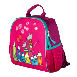 Mini Kids - Kindergartenrucksack - brombeer