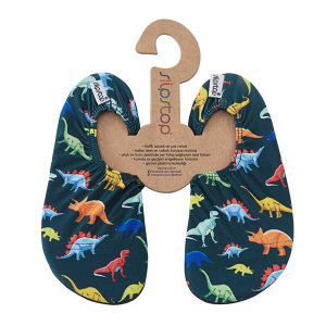 Slipstop - Wasserschuhe - Dino - für Kinder - blau - in verschiedenen Größen