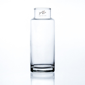 Sandra Rich - Vase - aus Glas - ca. 8 x 20 cm - klar 