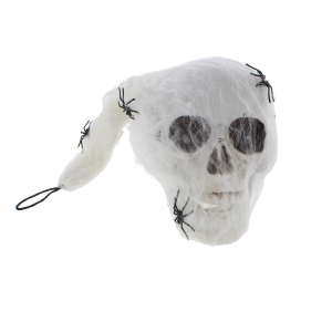 Deko-Totenkopf mit Licht - ca. 40 x 20 x 16 cm
