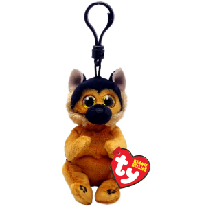 ty Beanie Bellie Clips - Schlüsselanhänger Schäferhund Ace - ca. 9,5 cm