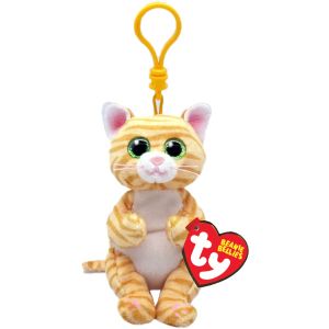 ty Beanie Bellie Clips - Schlüsselanhänger Katze Mango - ca. 9,5 cm