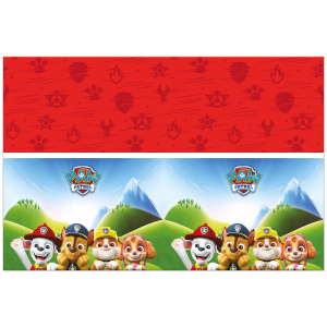 Paw Patrol - Tischdecke - ca. 120 x 180 cm - rot, bunt