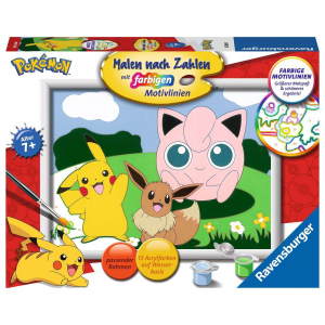 Pokémon - Malen nach Zahlen - Pokémon Abenteuer