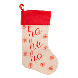 Nikolausstiefel Ho Ho Ho - ca. 45 cm